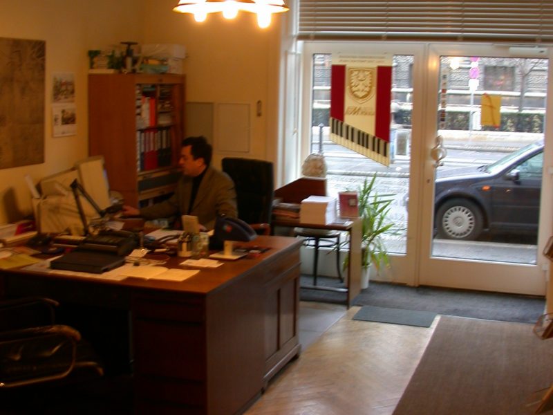Das ursprüngliche Büro.